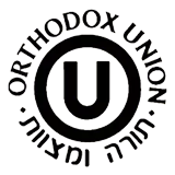 Orthodox Union certified kosher symbol.