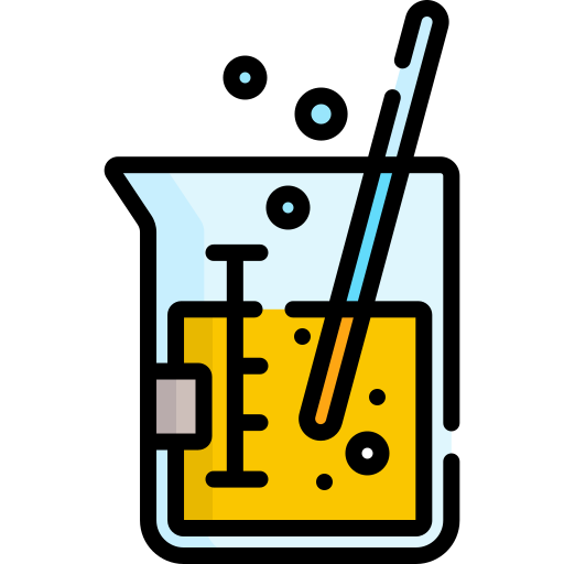 Illustration of laboratory flask with test tube and beaker. Illustration of laboratory flask with test tube and beaker.